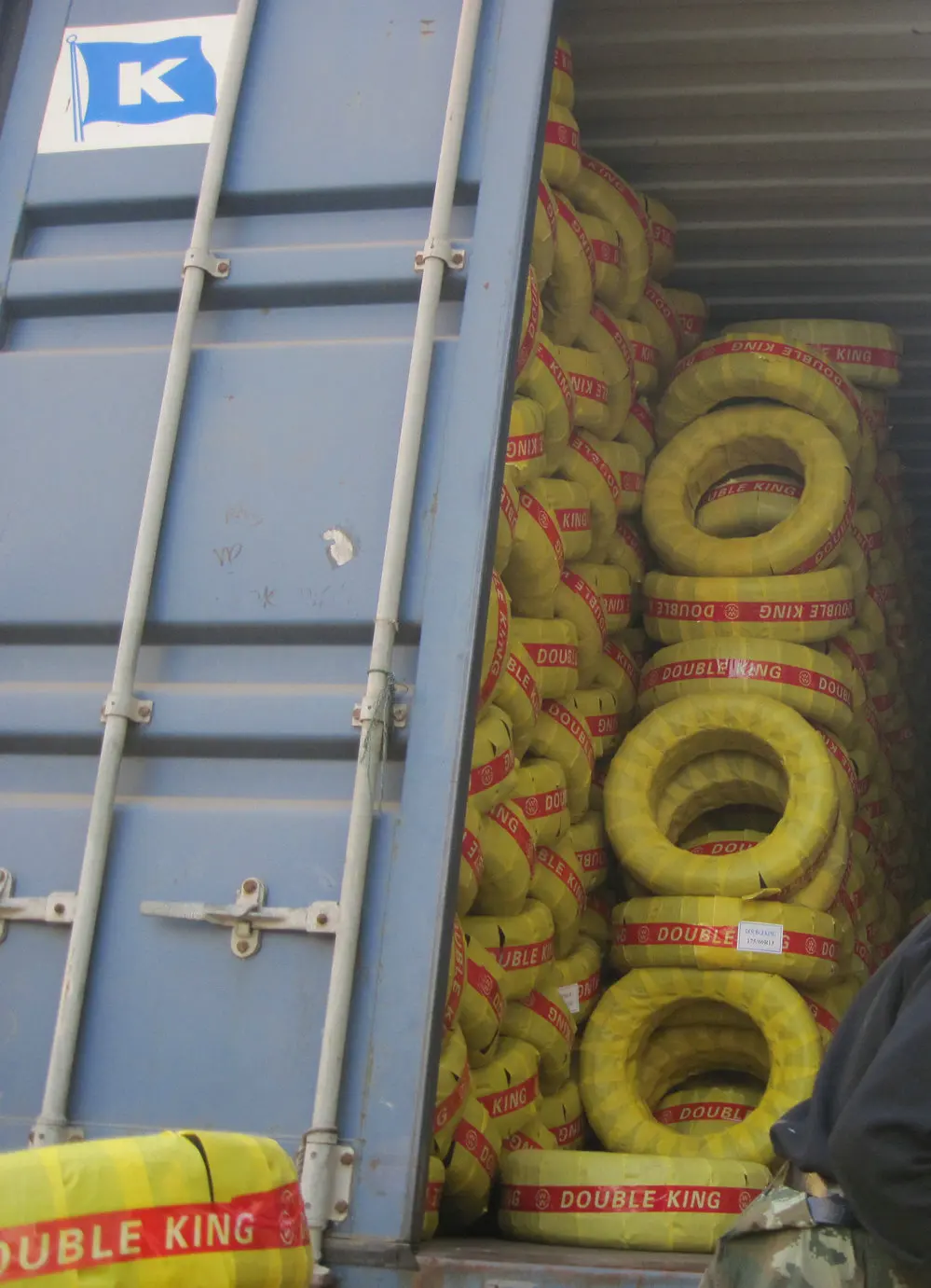 
ST225/75R15 Double King brand Trailer TYRE Shuangwang factory Price stable 