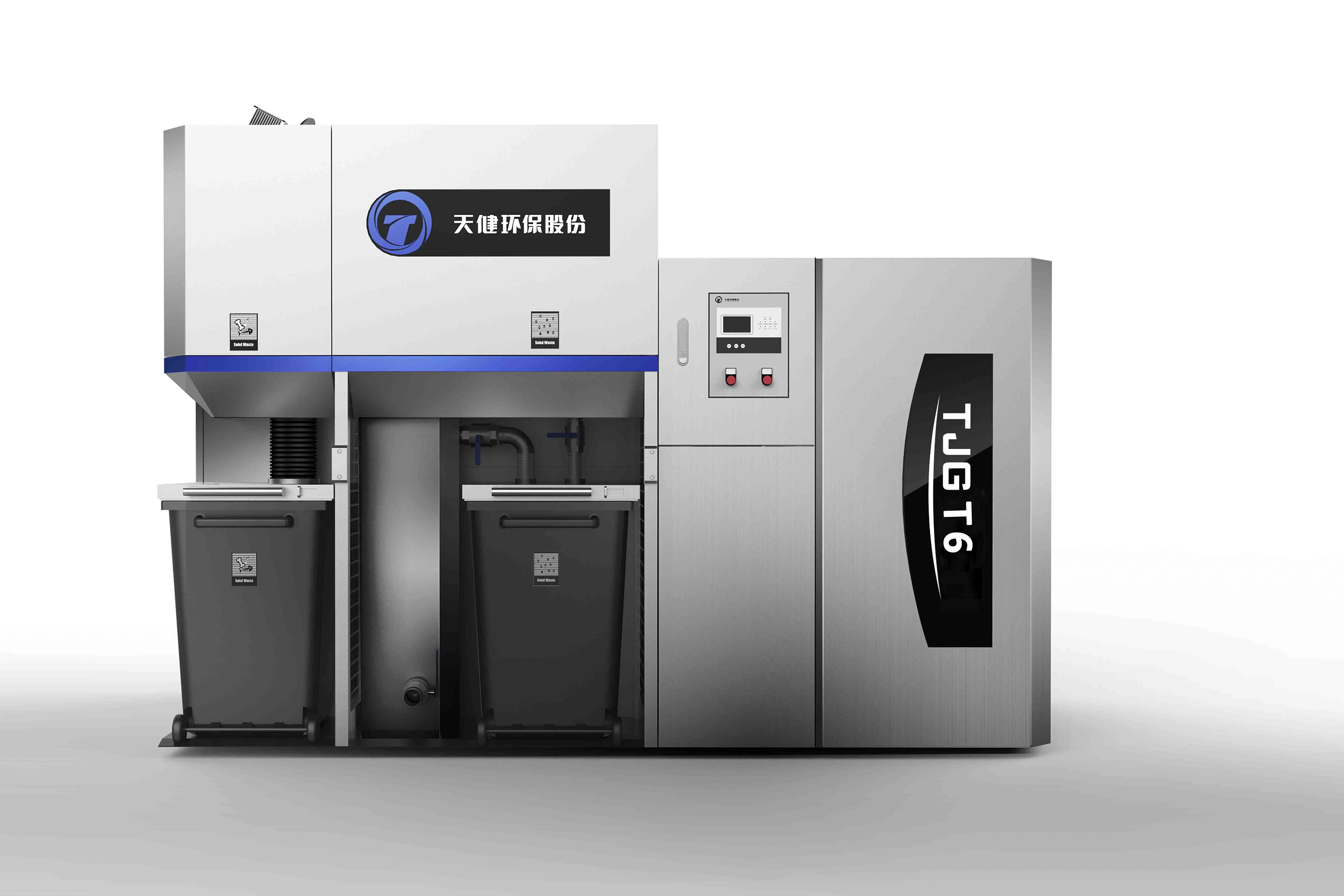 
TJGT6 series underground automatic lifting intelligent Kitchen restaurant oil water separator equipment for hotel 