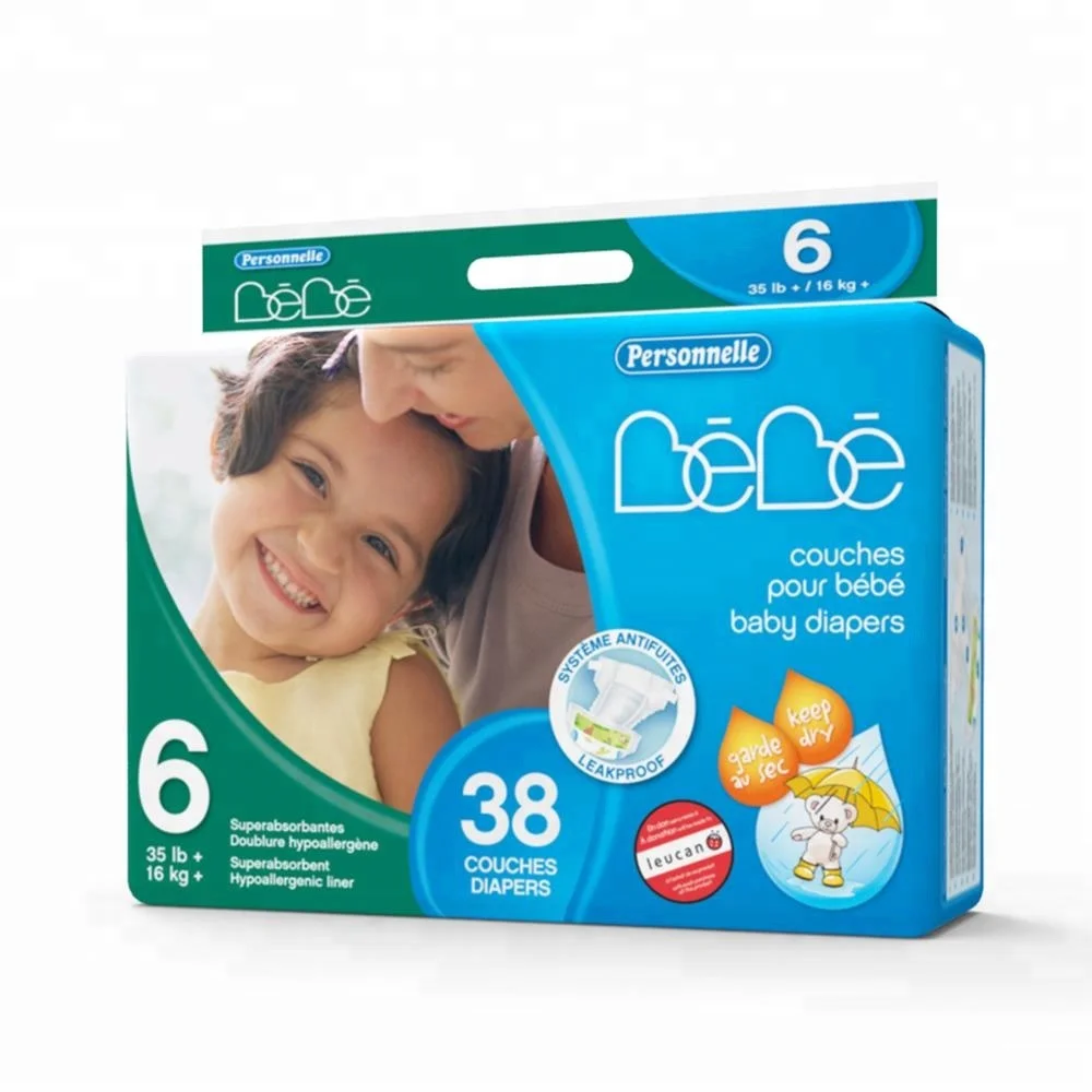 Экологичный производитель в Мексике одноразовые подгузники для малышей