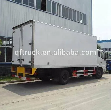 8 Ton Capacity Refrigerated Truck/8000kg Loading Frozen Box Lorry/8Ton Freezer Truck