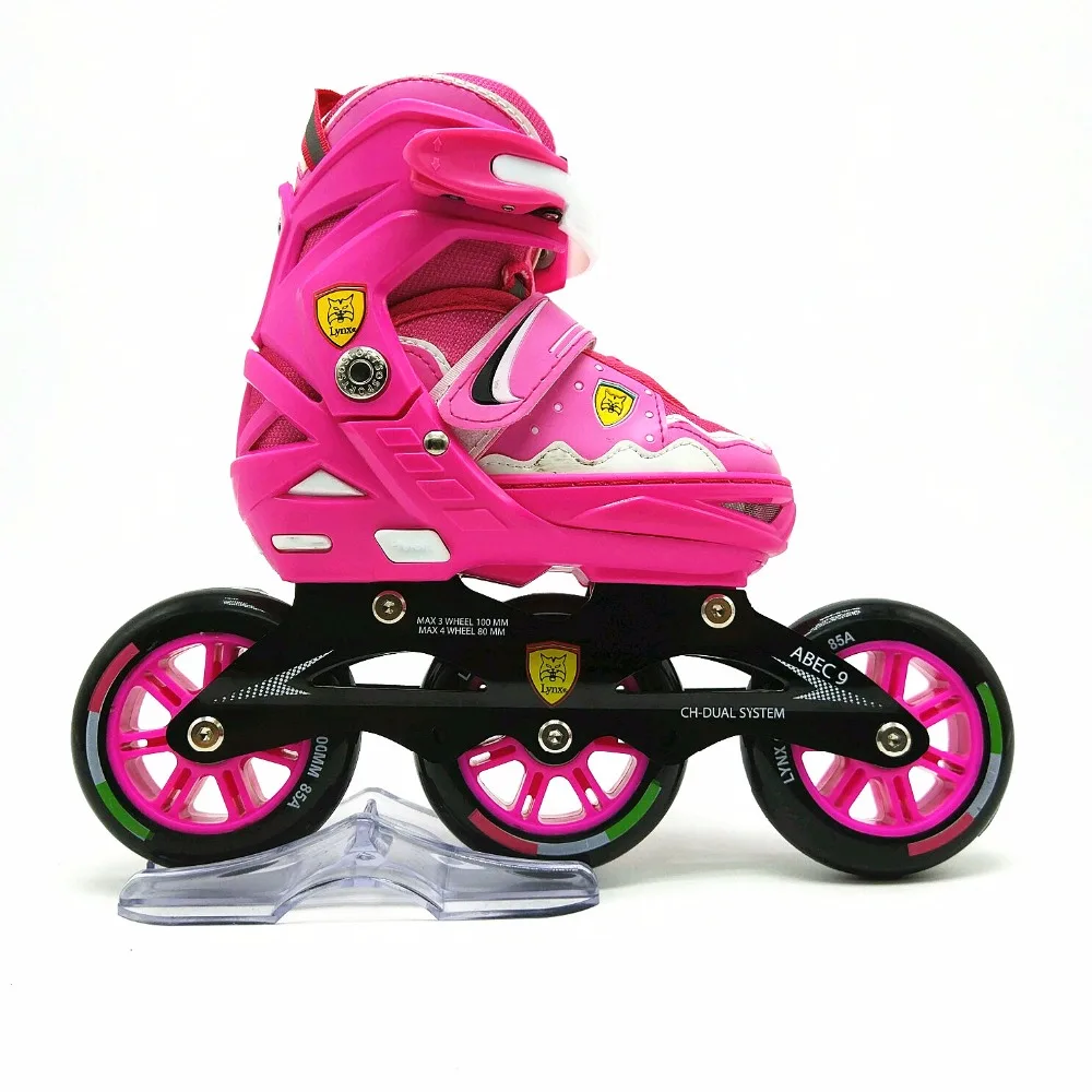 3 wheel high quality factory attachable roller skates and inline skate
