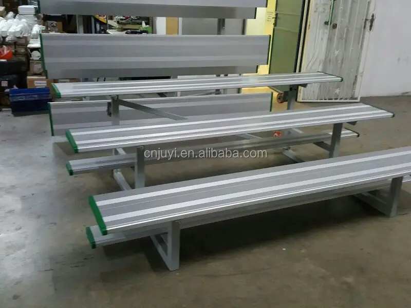 
JUYI China Factory Wholesale Metal Structure Stadium Movable croquet balls aluminum bleachers 