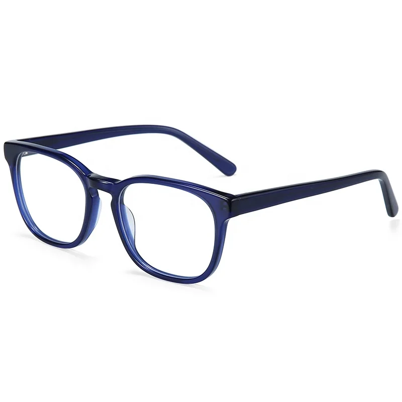 BT4013 Unisex Fashion Square Acetate Frame Prescription Glasses Optical Eyeglasses Eyewear