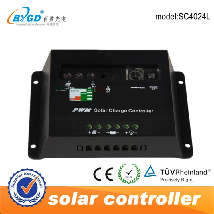 Китайский завод оптовая продажа индивидуальные 40a 12 / 24 В шим контроллер заряда купить китайские товары в интернет
