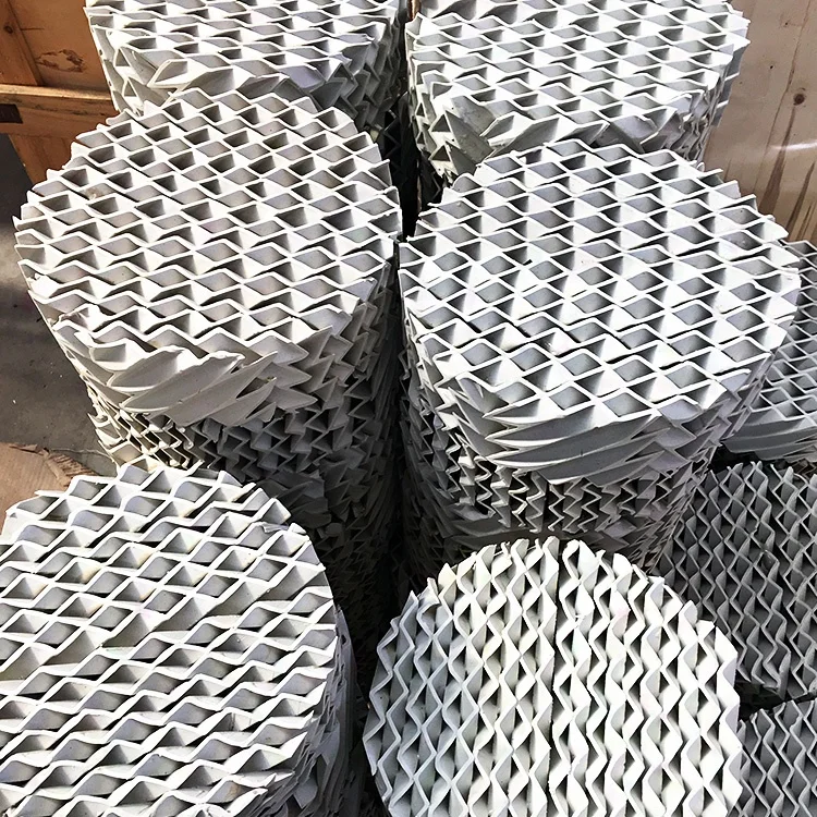 Small Diameter Gauze Structured Packing for Small Columns