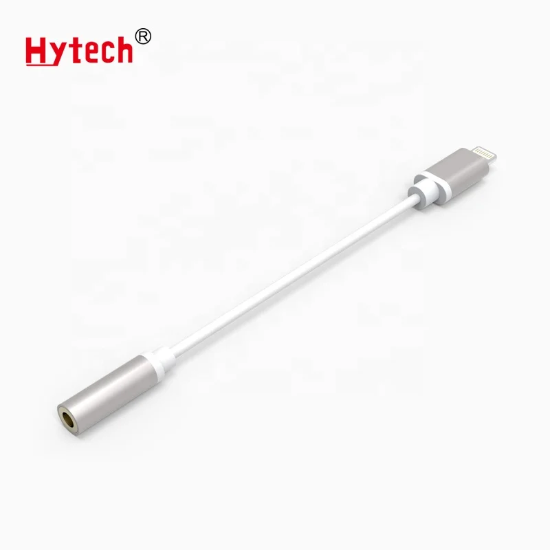 AP-02 New product Mfi certified light-ning splitter to 3.5mm aux adapterl for iphone 8/7/X, Dongguan Huiyan