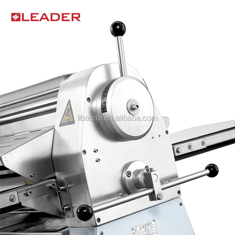 
home use bakery electric automatic pizza croissant dough sheeter cutter machine 
