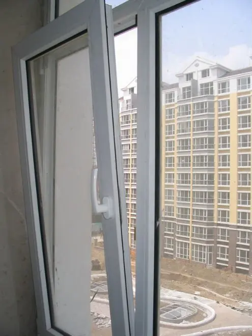 PVC Tilt and Turn Window with German Brand Hardware