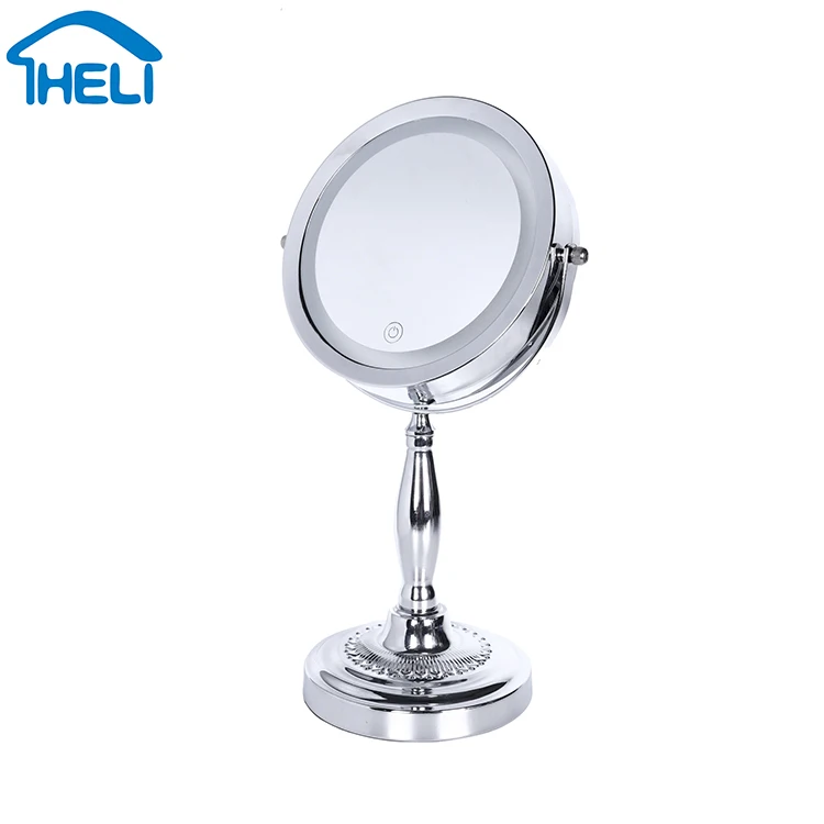 
Foldable Free Standing Makeup Magnifying Cosmetic Mirror 