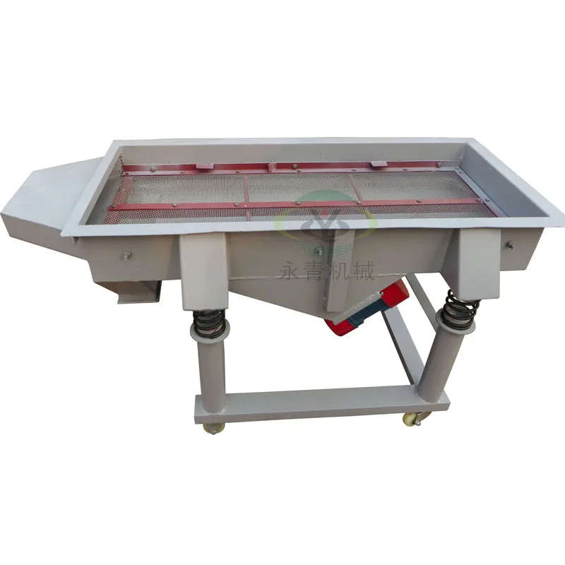 linear vibrating screen equipment for earth soil/dirt