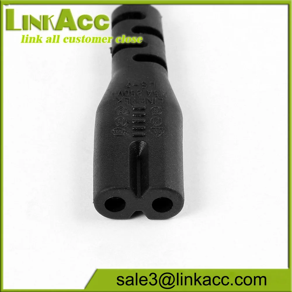 2-Prong AC Power Cord Cable Lead For HP Deskjet Printer Scanjet Scanner Adapter