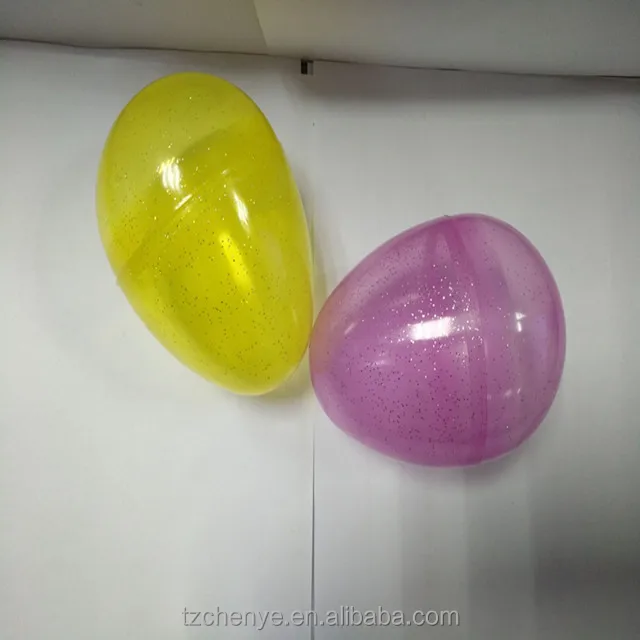 Прозрачные пасхальные яйца в виде порошка, лидер продаж, пластиковые украшения для вечеринок, другие праздничные принадлежности, товары для мероприятий и вечеринок, цветные OEM