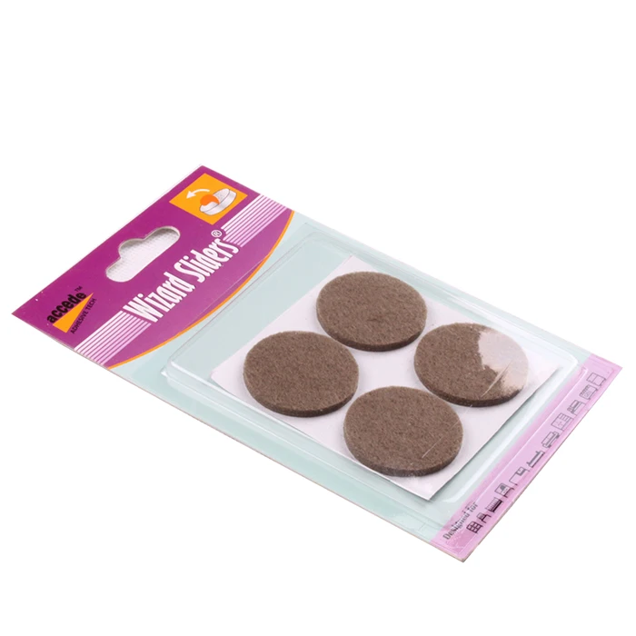 Hot oem wholesale Furniture Leg floor Felt Pad