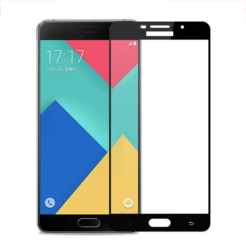 Высококачественное закаленное стекло Screen Protector для Samsung Galaxy J3 J5 J7 2017 Pro A3 A5 A7