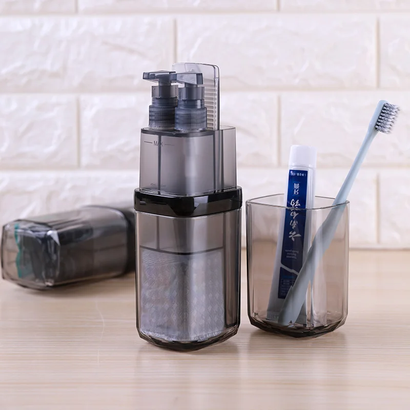 
Disposable travel wash cup portable travel storage box travel size toiletries toothbrush holder toiletries gift set 