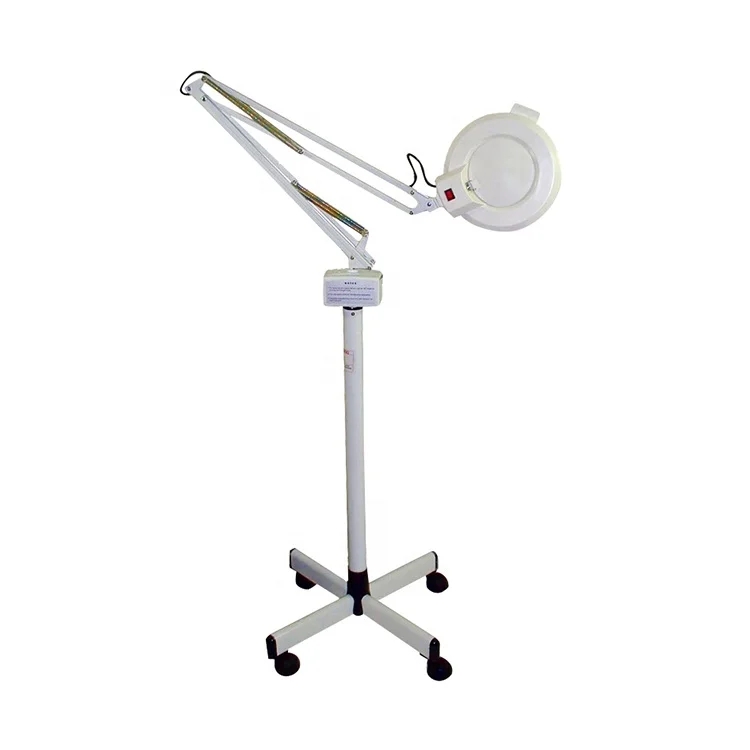 Beauty salon equipment led table magnifying lamp parts