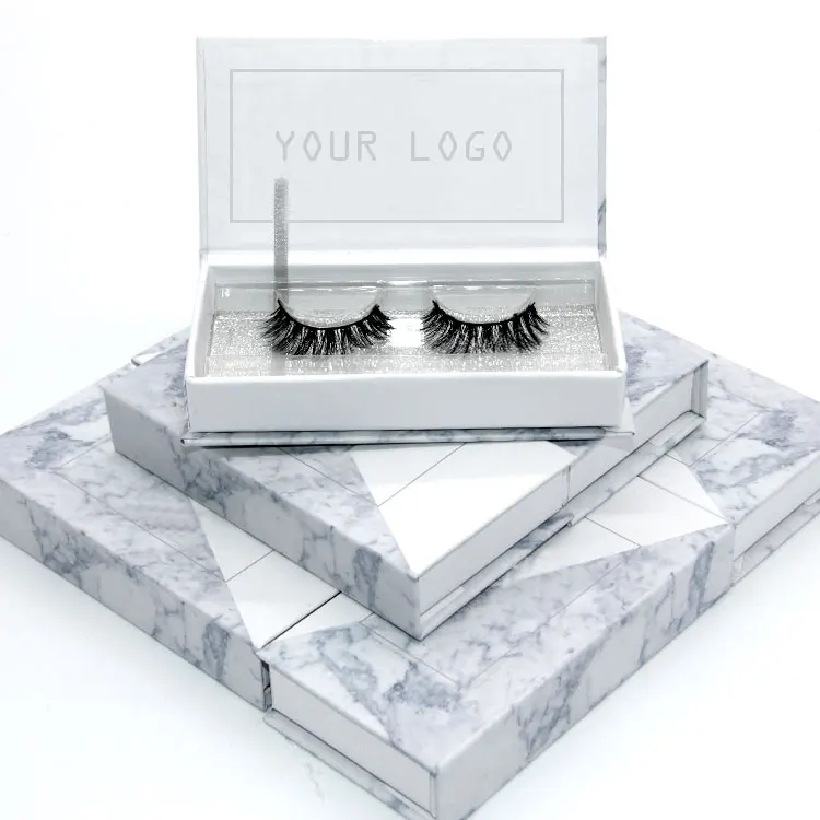 creat private label 3d mink eyelashes packaging boxes
