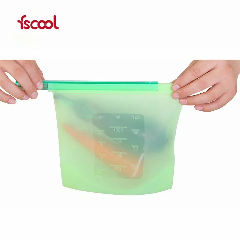 BPA бесплатная Оптовая Продажа свежесть защиты пищевого силикона Вакуумный мешок хранения