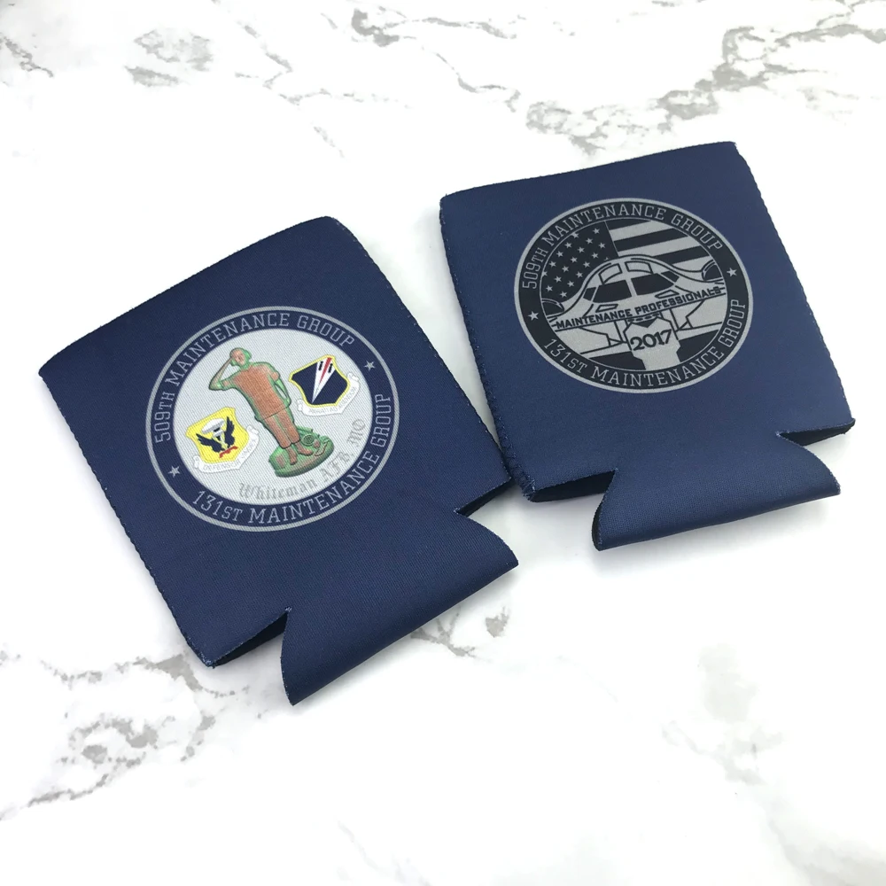 Custom Logo Cheap Promotional Neoprene Beer Can Holder Stubby Cooler