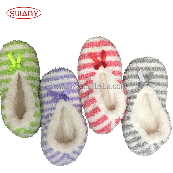 
factory directy sale soft cozy plush Indoor Slippers 