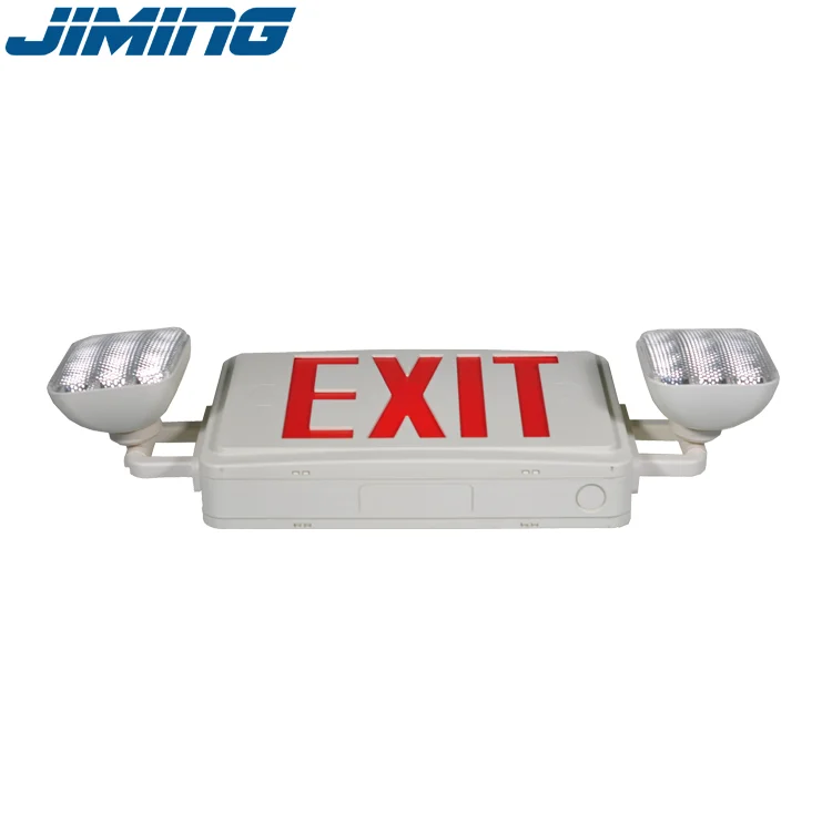 JLEC2RW UL & cUL аварийный светодиодный светильник combo Fire led выход знак Китай Топ 1 аварийное освещение производитель с 1967