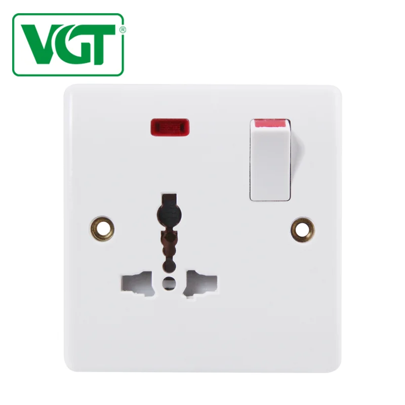 13 amp 250 В AC двойной Универсальный многофункциональный перешли гнездо британский стандарт