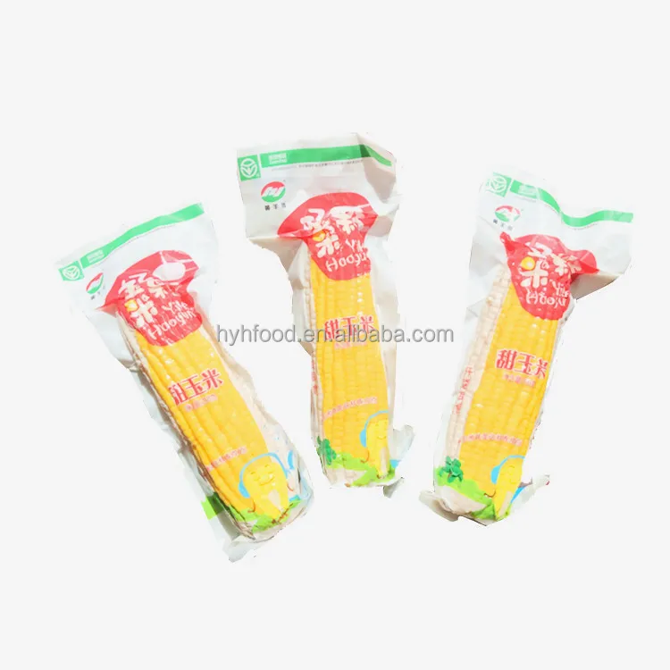 Vacuum Packed China Sweet Corn Fresh Yellow Corn