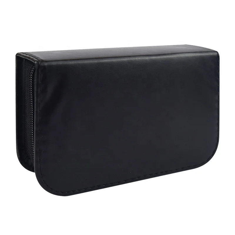 Shoe care kit with PU leather pouch and 3pcs brushes