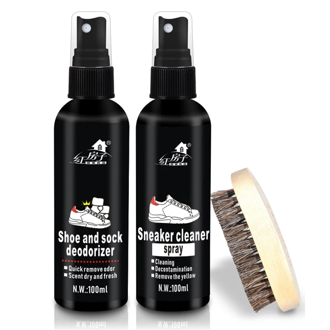 OEM пользовательский комплект кроссовок очиститель обуви Полировка уход дезодорирующий набор