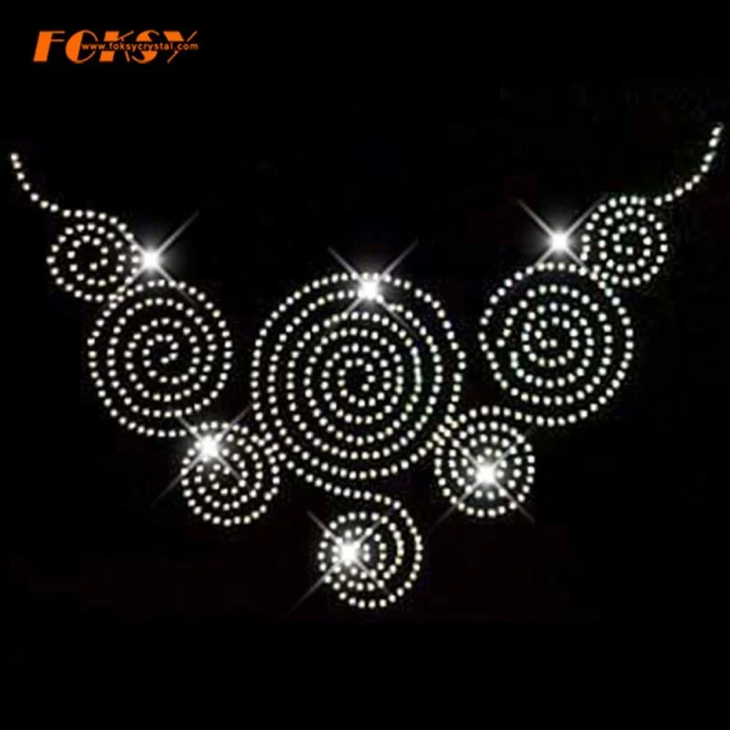 Hot Fix Motif Dome Studs&Nail Head Heat Transfers