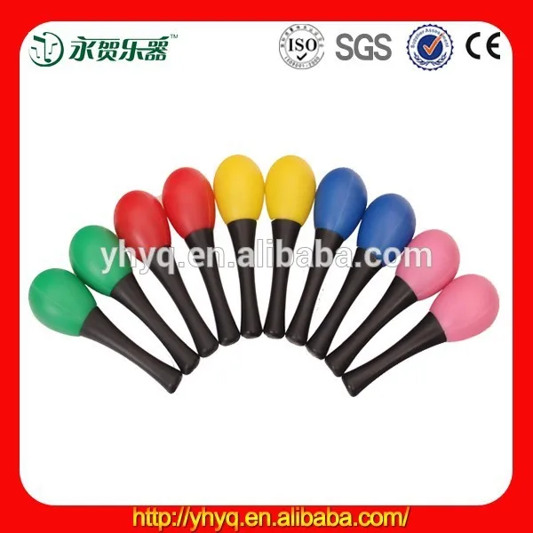 маракасы оптовая, мини пластиковые молоток, пластиковые маракасы