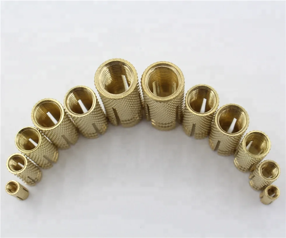 expandable fastener high quality brass drop in anchor