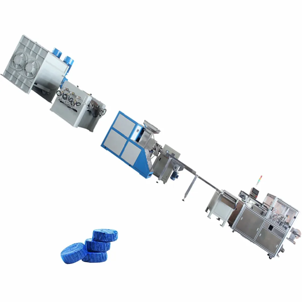 150-300kg per hour cleaning piece making machines to make toilet bowl cleaner