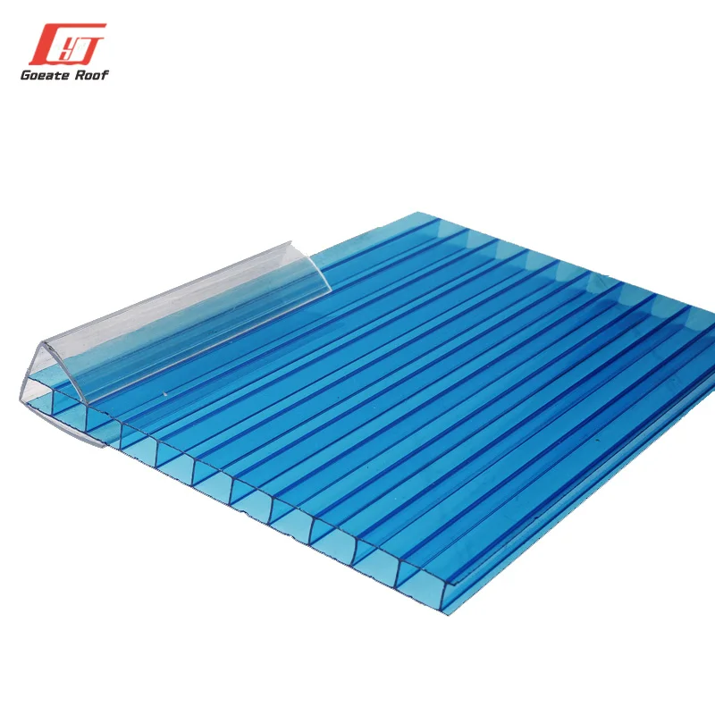 roof skylight tinted 6mm ge lexan 4x8 sheet plastic polycarbonate sheet with great price polycarbonate hollow sheet PC panels