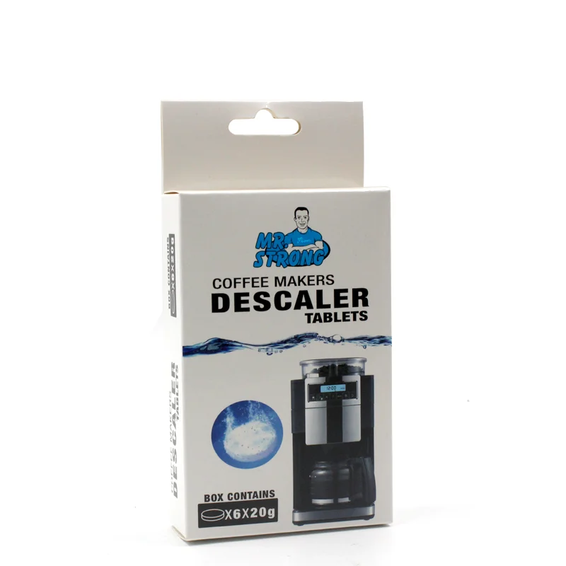 OEM service available Coffee Maker Cleaner, descaling tablet