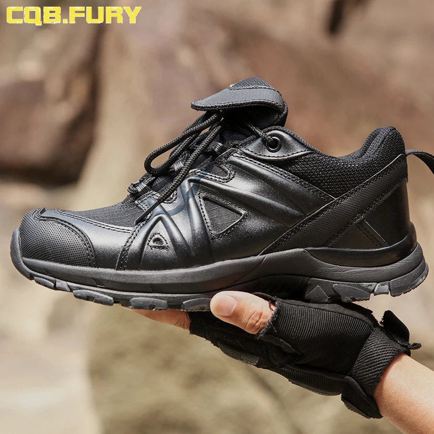 
Waterproof Military Black Safety shoes Outdoor Hiking Shoes And Working Boot 
