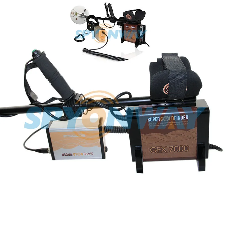 Метровой глубине дискриминатор Высокочувствительный детектор металла цена подземный de металлодетектор