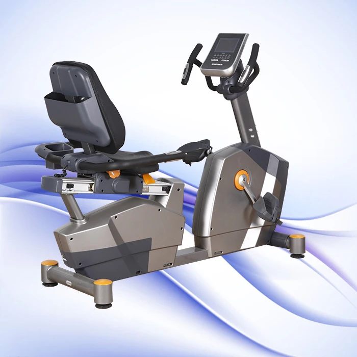 Сидящая лежачий велосипед облегающиеджинсы электрический велосипед, способный преодолевать Броды для использования в тренажерном зале самостоятельно электроэнергии велосипед велотренажер