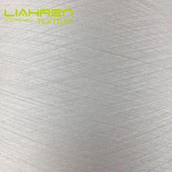 Ne21/1 55%hemp 45%recycle polyester  blended yarn hemp ring spun yarn for knitting