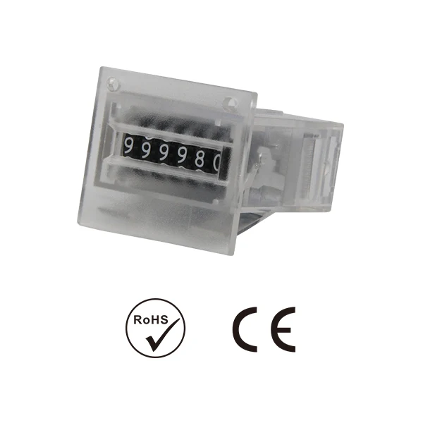 Mechanical Counter, 2018 Most Popular 6 Digits Digital Pulse Counter
