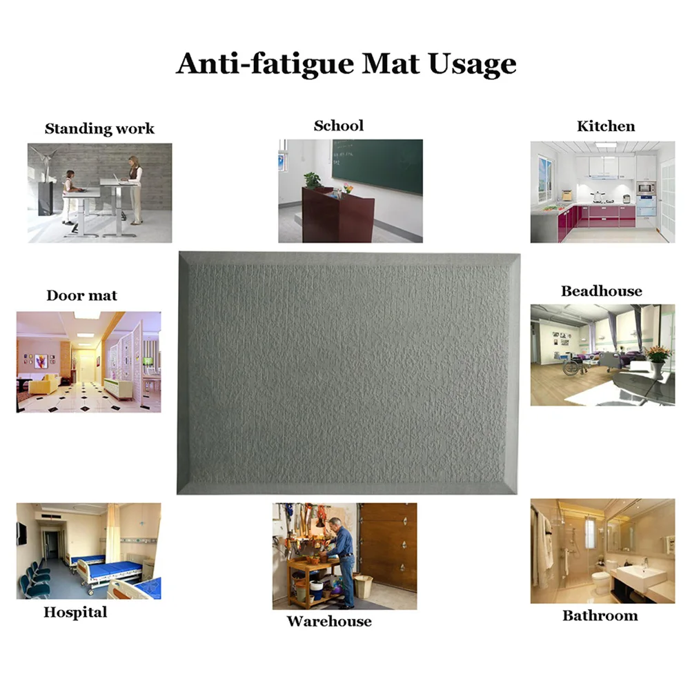 Factory direct anti slip standing work mat