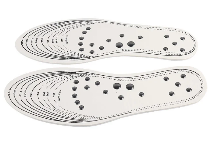 Hot Sale Foot Pain Relief Therapeutic Acupuncture Magnetic Massage Shoes Insoles