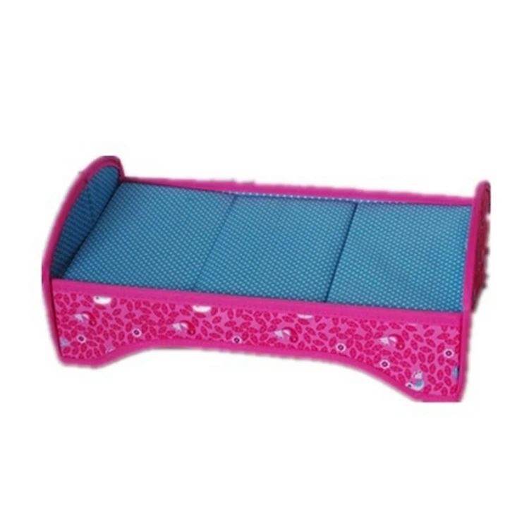 China toy manufacturer Plastic Baby Doll Crib Furniture Baby Toy Doll Bed