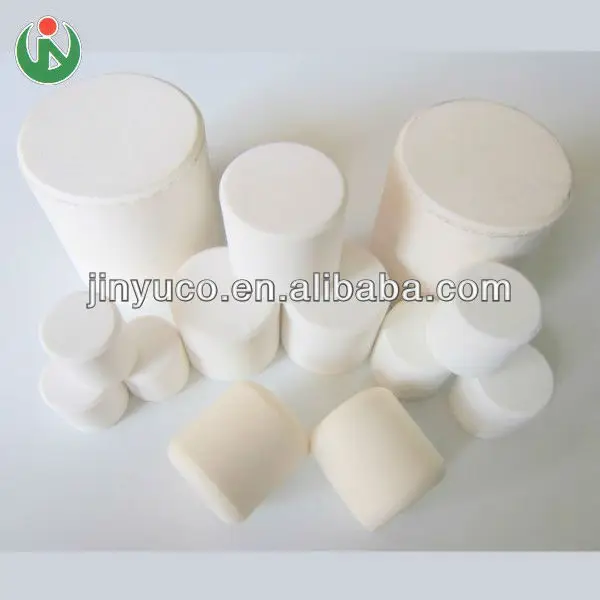 Heat resistant grinding alumina ceramic cylinder