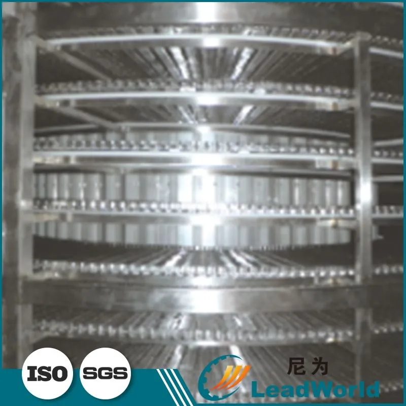 Автоматическая Вертикальная Конструкция Спиральный Морозильник Конвейер