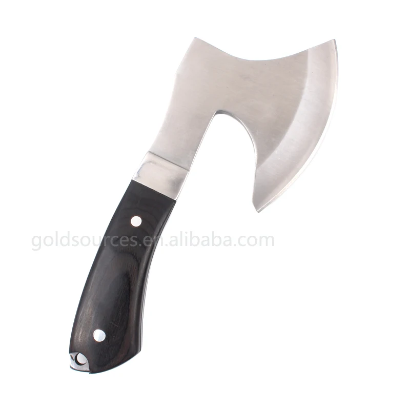 Wholesale high hardness wooden multifunctional hand tool tactical fireman axe