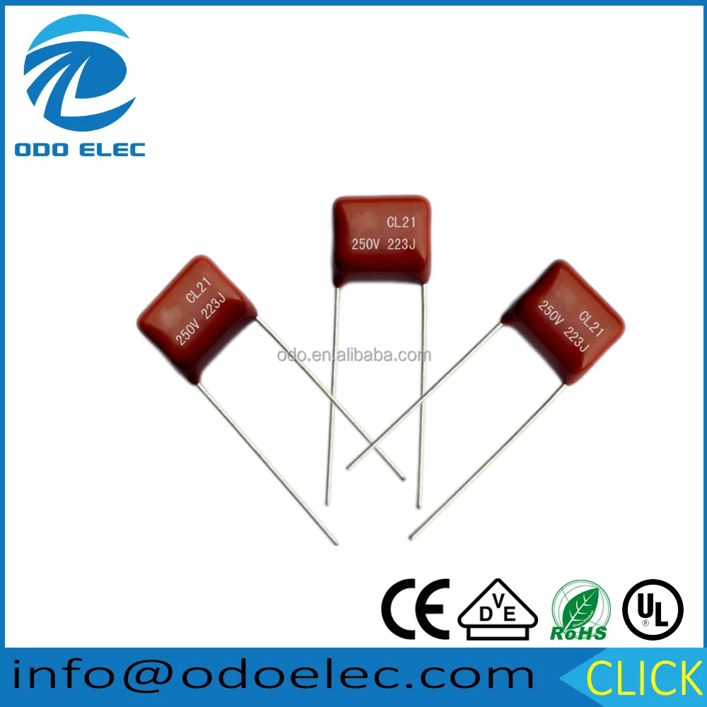 Металлизированный полиэфирный пленочный конденсатор 223k