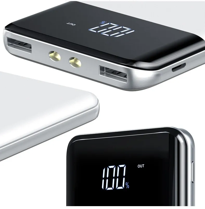 
2021 the most popular mobile 10000mAh fast wireless charger power bank 10w for iphone 
