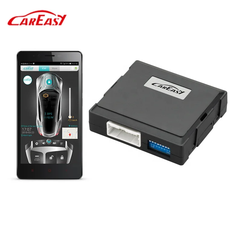 GPS/GSM/GPRS Smartphone APP 2-Way Upgrade Car Alarm and Tracking System