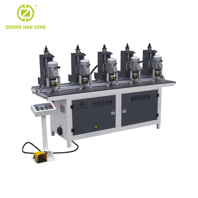 
Five Saw Blade double end mortise machine 